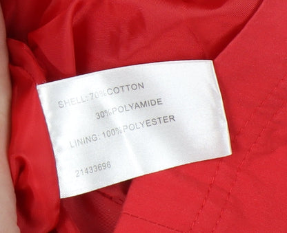 Womens UK Size 18 Klass Collection Red Basic Jacket