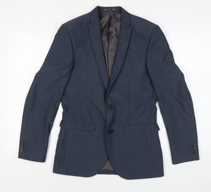 Mens UK Size 36 NEXT Regular Blue Suit Jacket