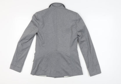 Womens UK Size 8 Oasis Regular Grey Suit Jacket