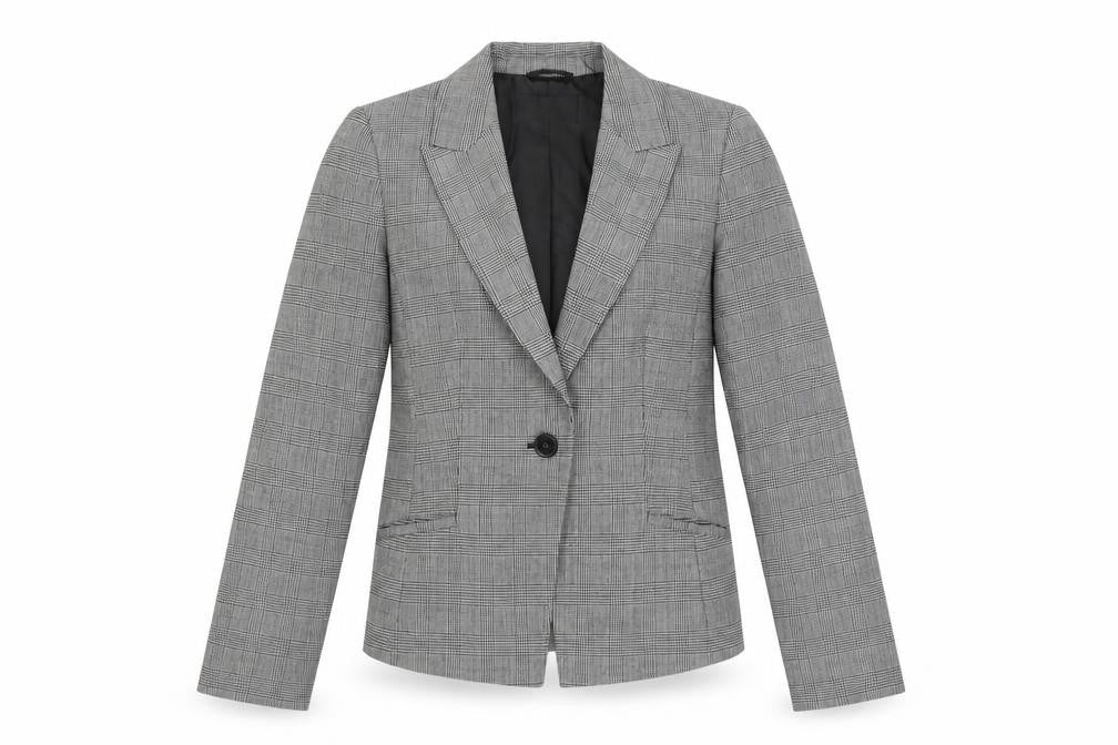 Womens UK Size 12 Jaeger Regular Grey Blazer