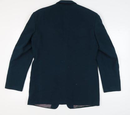 Mens UK Size 42 Marks and Spencer Regular Blue Suit Jacket