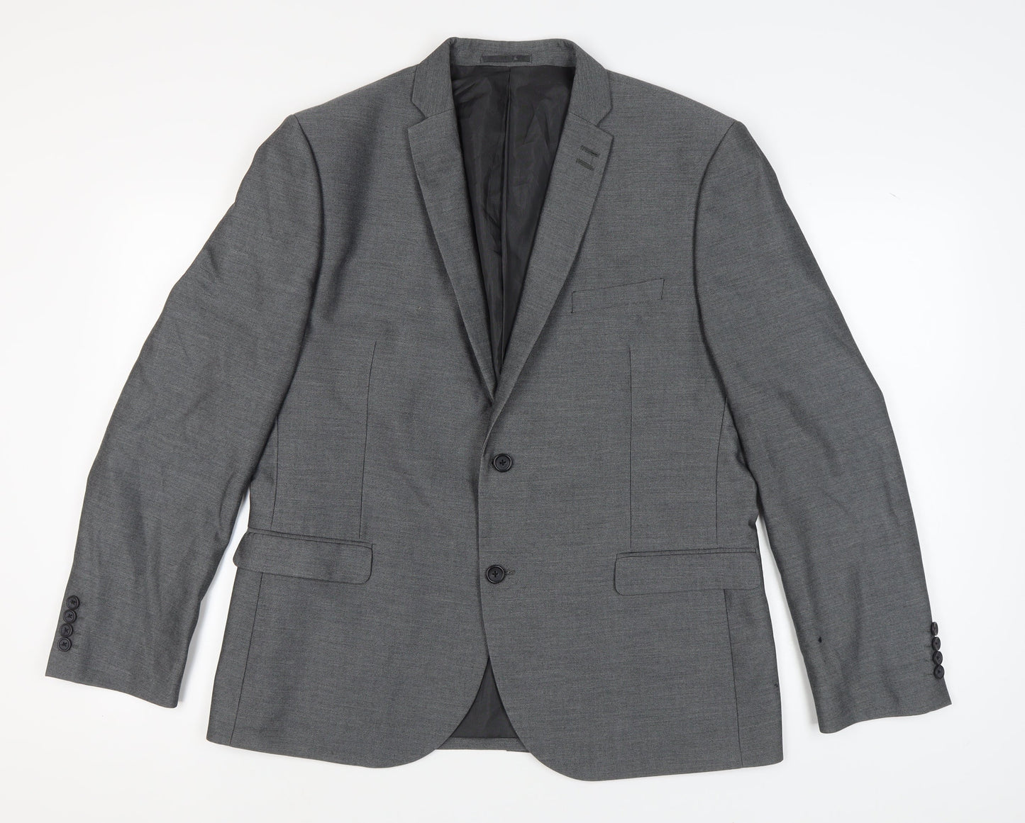 Mens UK Size 46 NEXT Regular Grey Suit Jacket
