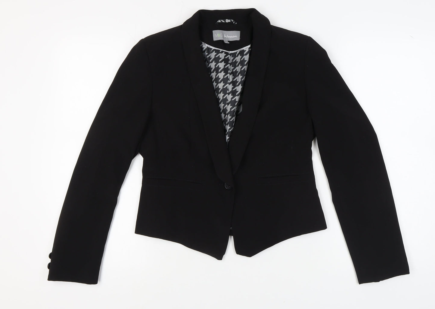 Marks and Spencer Women's Black Blazer Size 12