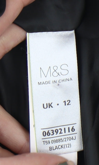 Marks and Spencer Women's Black Blazer Size 12
