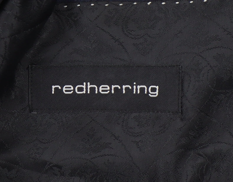 Mens UK Size 38 Red Herring Regular Blue Suit Jacket