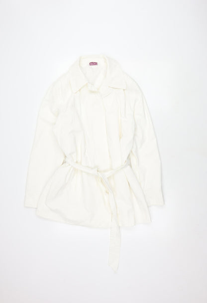 Womens UK Size 14 Bonmarché Ivory Basic Jacket