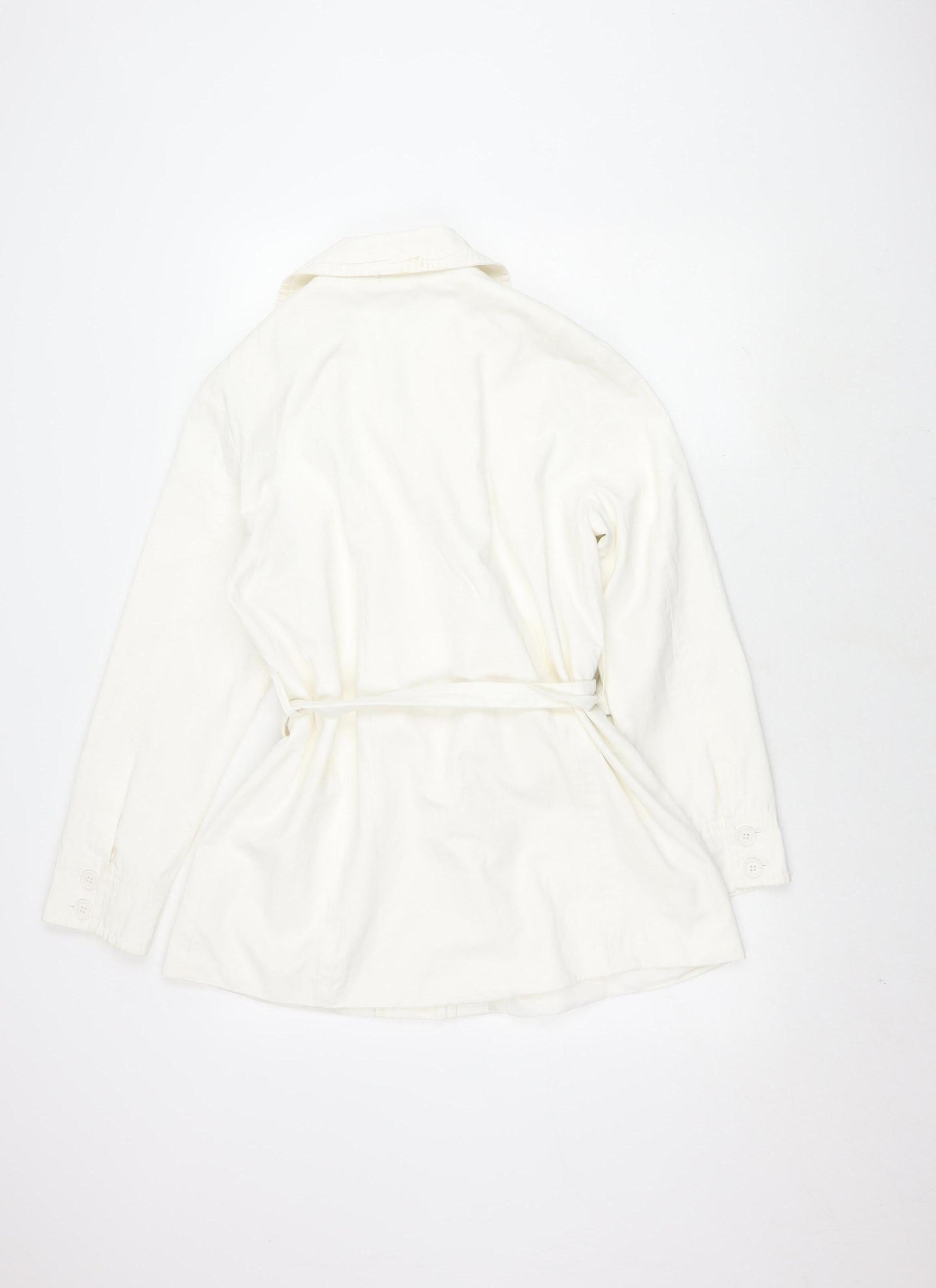 Womens UK Size 14 Bonmarché Ivory Basic Jacket