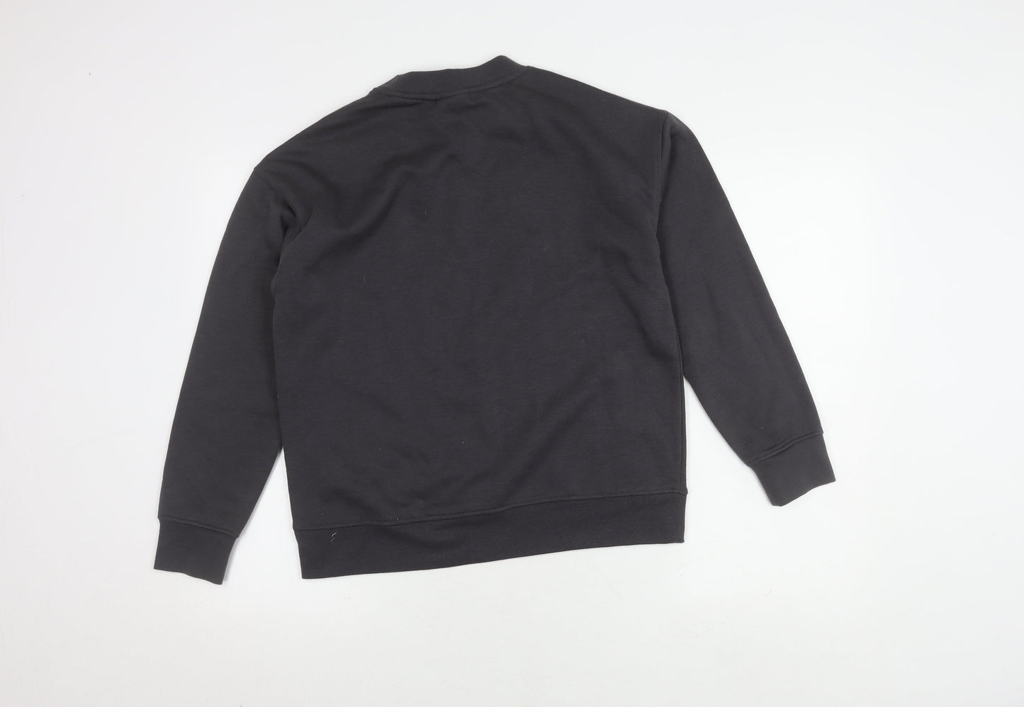 Unisex Adults UK Size XS Disney Black Pullover Sweatshirt