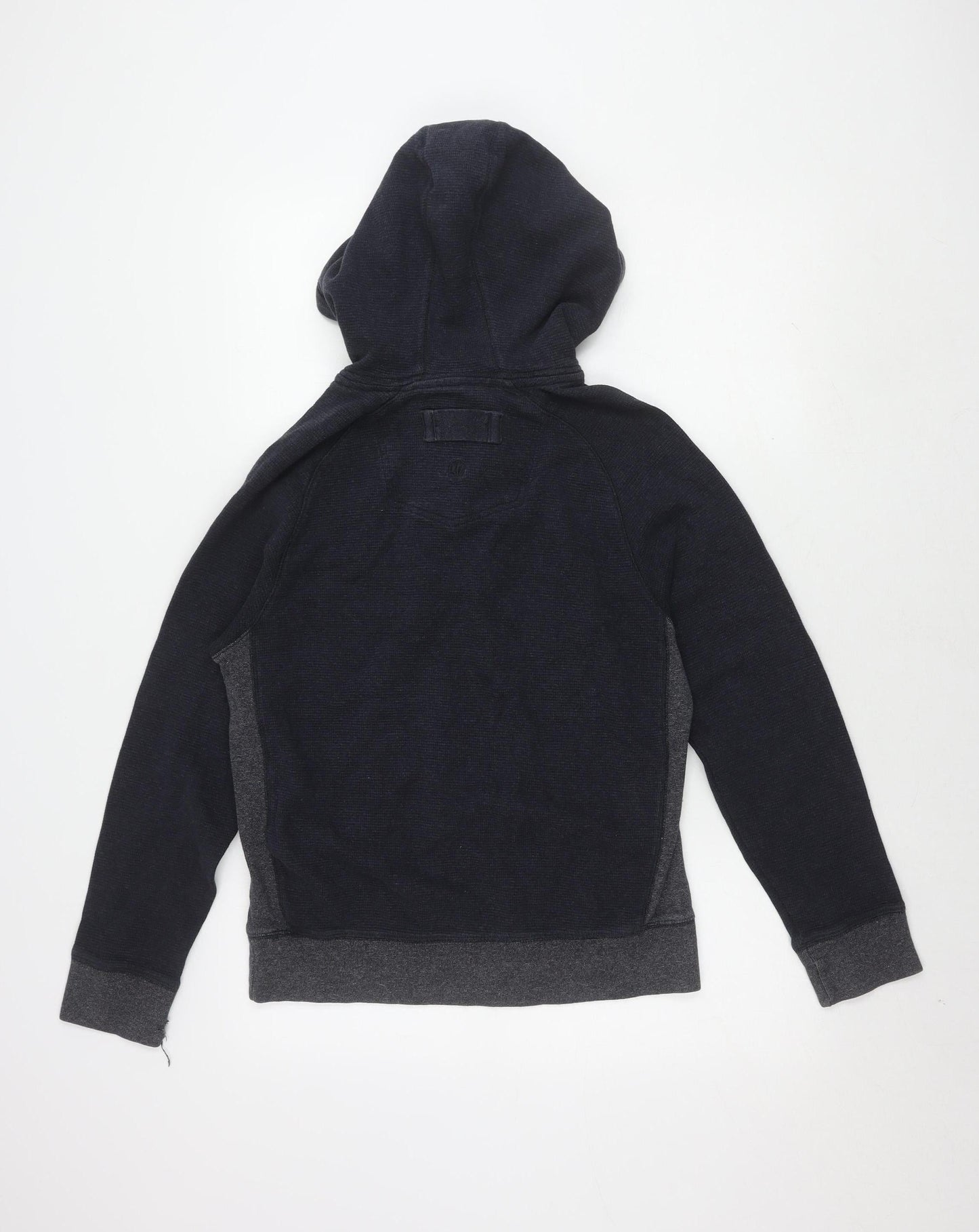 Mens UK Size S FatFace Blue Henley Hoodie
