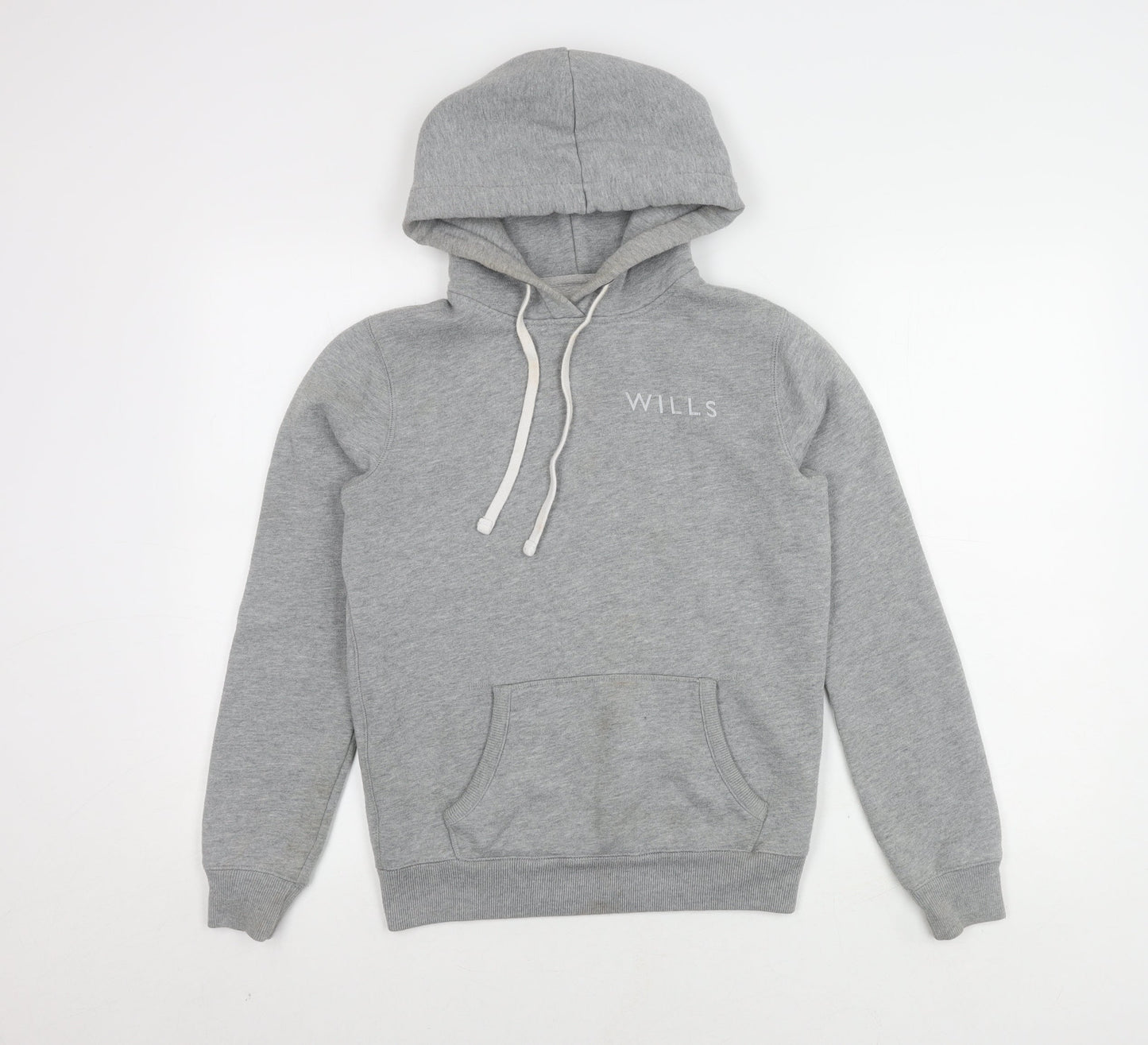 Unisex Adults UK Size 4 Jack Wills Grey Pullover Hoodie