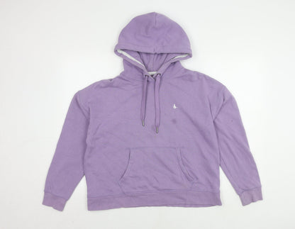 Womens UK Size 12 Jack Wills Purple Pullover Hoodie