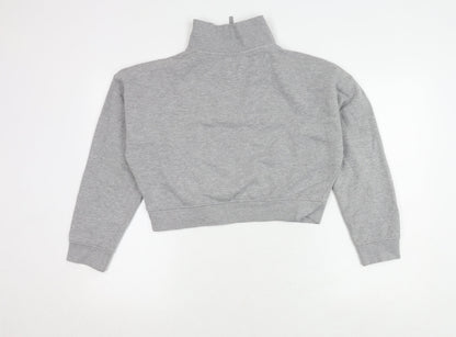Womens UK Size M Jack Wills Grey Pullover Sweatshirt