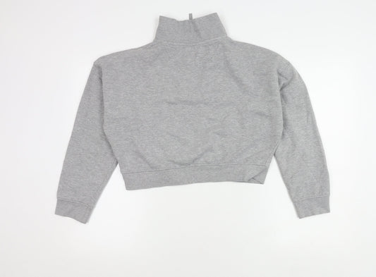 Womens UK Size M Jack Wills Grey Pullover Sweatshirt