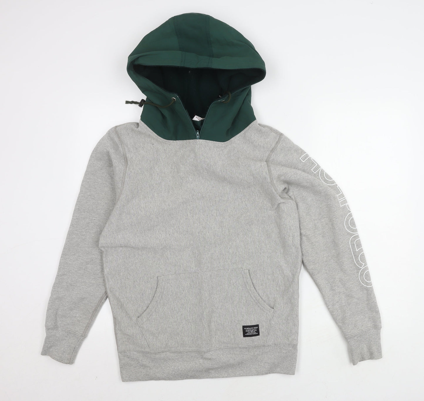Acapulco Gold Men's Green Pullover Hoodie, Size S