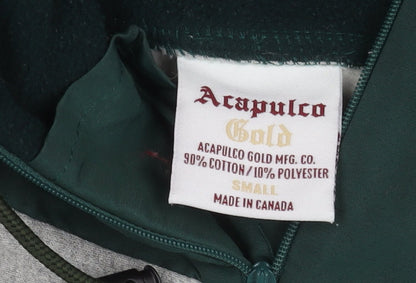Acapulco Gold Men's Green Pullover Hoodie, Size S