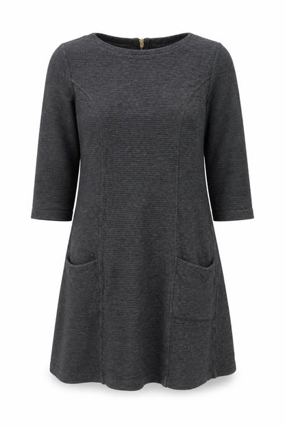 Monsoon Women's Grey Jersey Dress Size 14