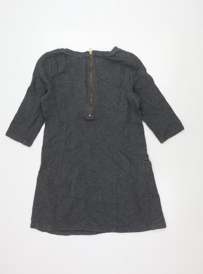 Monsoon Women's Grey Jersey Dress Size 14
