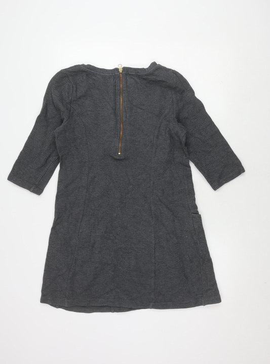 Monsoon Women's Grey Jersey Dress Size 14