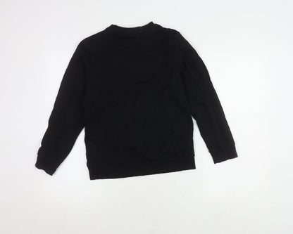 Fortnite Boys Black Pullover Sweatshirt 12Y Graphic Print