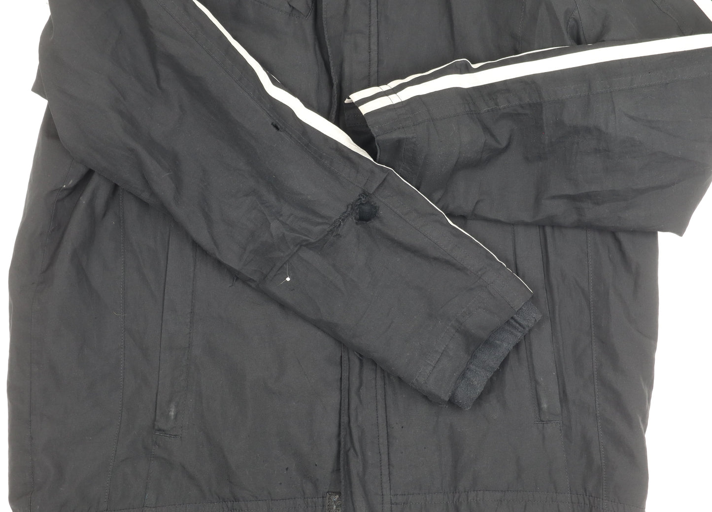 Adidas Boys Black Track Jacket 11-12 Years