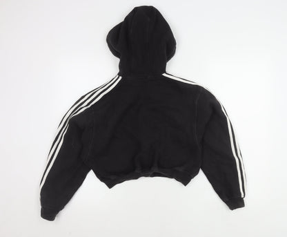 Adidas Women’s Black Full Zip Hoodie Size 14