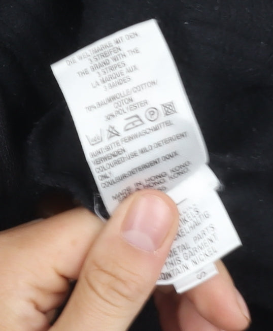 Adidas Women’s Black Full Zip Hoodie Size 14