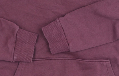 Mens UK Size S PUMA Purple Pullover Hoodie