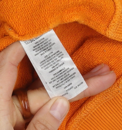 Womens UK Size M French Connection Orange Pullover Jumper