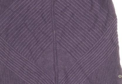 Jasper Conran Women's Purple Wool Blend Jumper Size 18