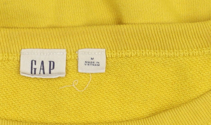 Gap Women's Yellow Pullover Sweatshirt M