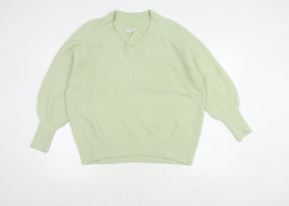 Womens UK Size L Monsoon Green Pullover Jumper