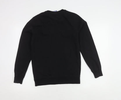 Champion Boys Black Logo Pullover Sweatshirt 14 Years