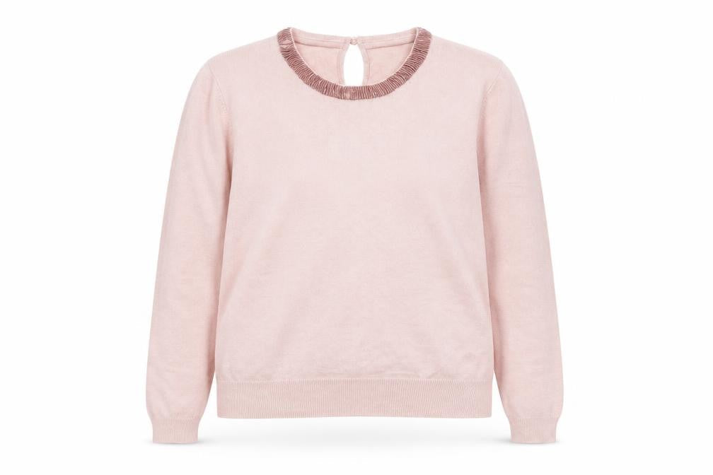Womens UK Size M Austin Reed Pink Pullover Jumper