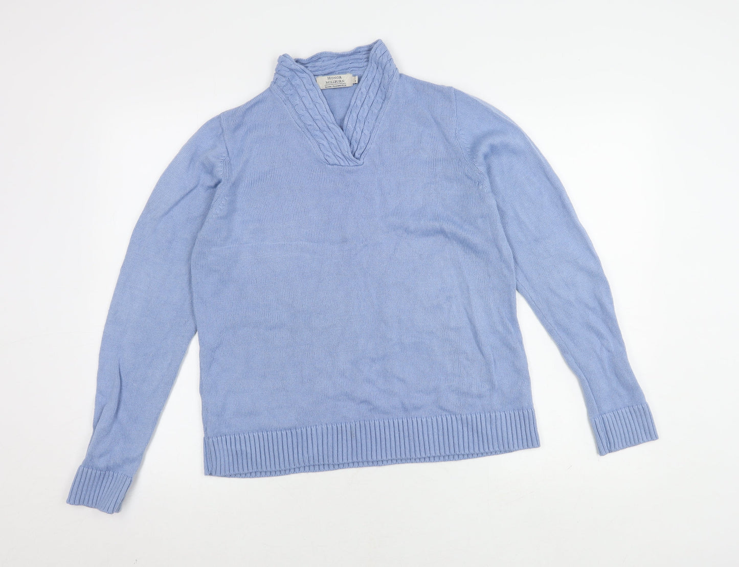 Womens UK Size M Honor Millburn Blue Pullover Jumper