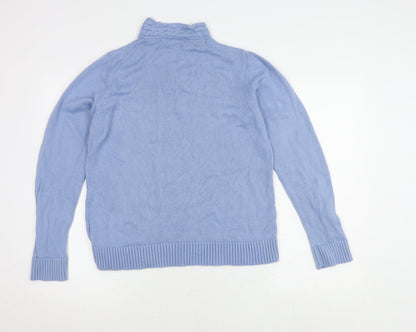 Womens UK Size M Honor Millburn Blue Pullover Jumper