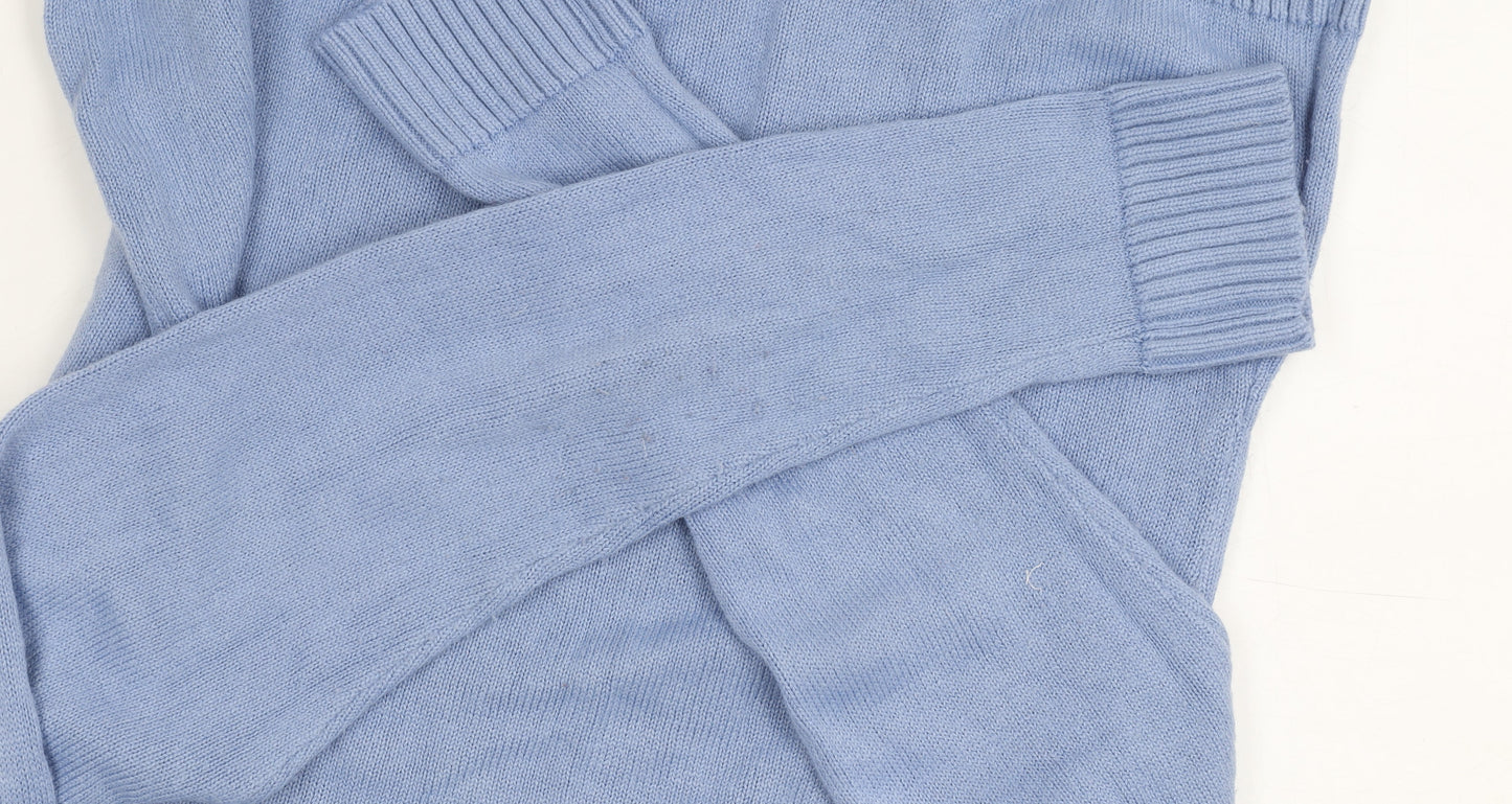 Womens UK Size M Honor Millburn Blue Pullover Jumper