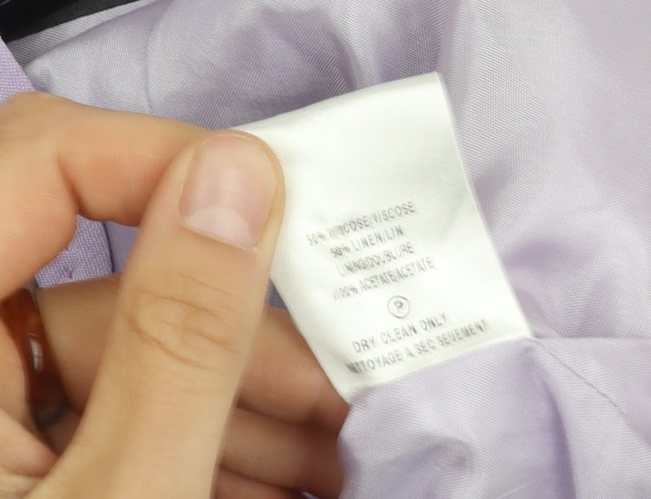 Womens UK Size 20 Alex & Co. Regular Purple Blazer
