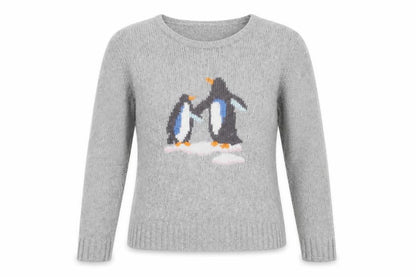 Womens UK Size M Cath Kidston Grey Pullover Jumper