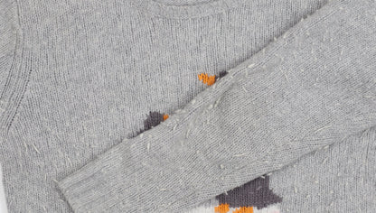 Womens UK Size M Cath Kidston Grey Pullover Jumper