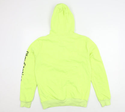 Mens UK Size S PlayStation Green Pullover Hoodie