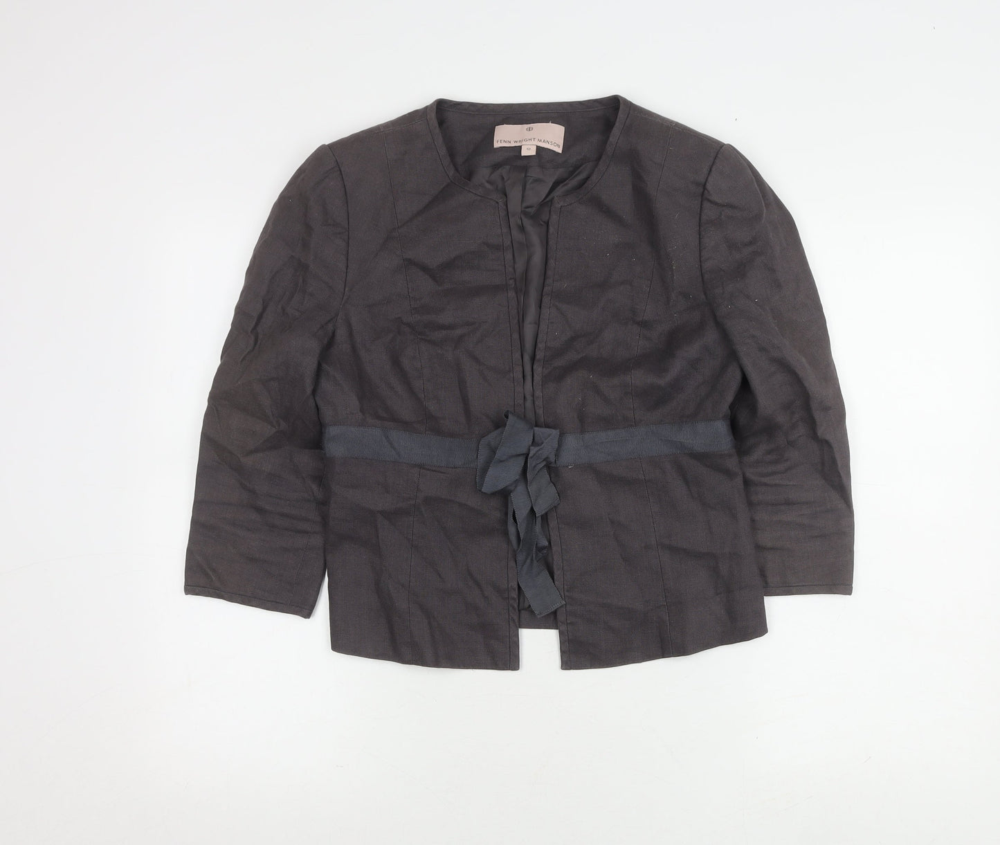 Fenn Wright Manson Women’s Beige Linen Blazer Size 12