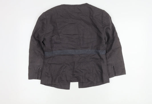 Fenn Wright Manson Women’s Beige Linen Blazer Size 12