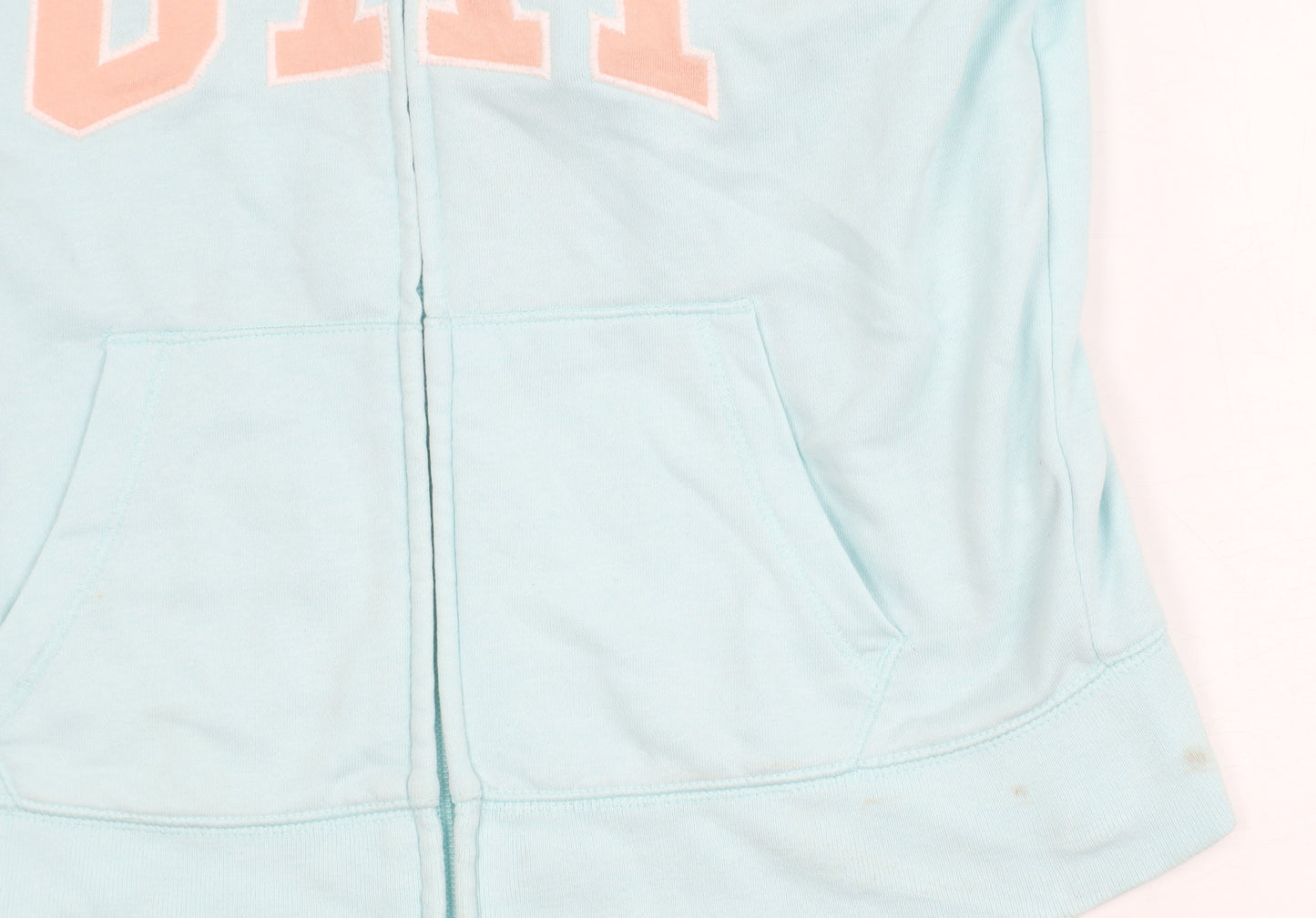 GAP Kids Girls Blue Hooded Basic Jacket 10-11 Years