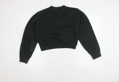 Womens UK Size XS French Connection Black Pullover Jumper