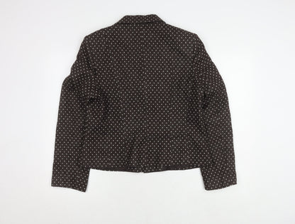 Womens UK Size 14 Alex & Co. Regular Black Blazer