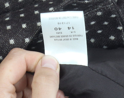 Womens UK Size 14 Alex & Co. Regular Black Blazer