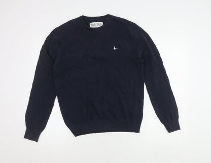 Jack Wills Men's Blue Pullover Jumper, M