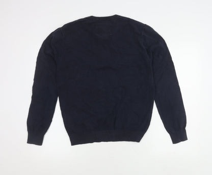 Jack Wills Men's Blue Pullover Jumper, M