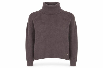 Womens UK Size S Abercrombie & Fitch Brown Pullover Jumper