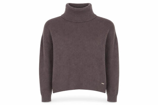 Womens UK Size S Abercrombie & Fitch Brown Pullover Jumper